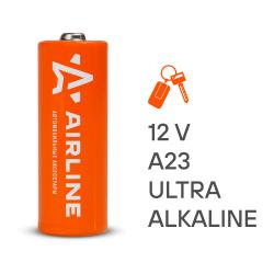 Батарейка A23 12V для брелоков сигнализаций щелочная 1 шт. 23A-01