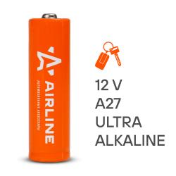 Батарейка A27 12V для брелоков сигнализаций щелочная 1 шт. 27A-01